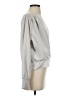 Sincerely Jules 100% Polyester Silver Long Sleeve Blouse Size S - photo 4