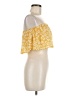 Audrey 3+1 100% Rayon Yellow Sleeveless Blouse Size M - photo 4