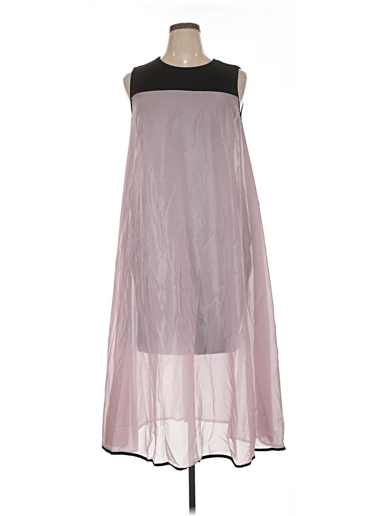 Pre-owned Unbranded Casual Dress In Purple