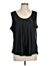 Gap 100% Polyester Black Sleeveless Top Size XL - photo 1