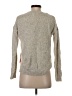 LINE Argyle Gray Pullover Sweater Size S - photo 2
