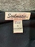 Soulmates 100% Silk Black Sleeveless Top Size S - photo 7