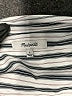 Madewell Stripes Silver 3/4 Sleeve Button-Down Shirt Size L - photo 7
