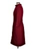 Etcetera Solid Burgundy Casual Dress Size 2 - photo 5