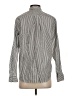 Everlane 100% Cotton Stripes Gray Long Sleeve Button-Down Shirt Size 2 - photo 2