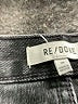 RE/DONE 100% Cotton Black Denim Shorts Size 28 waist - photo 3