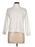 L.L.Bean 100% Cotton White Turtleneck Sweater Size M (petite) - photo 1