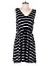Ann Taylor LOFT Stripes Black Romper Size M - photo 1