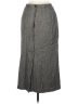 Adolfo Chevron-herringbone Gray Casual Skirt Size 8 - photo 2
