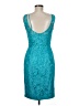 Theia 100% Polyester Teal Cocktail Dress Size 6 - photo 2