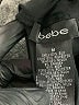 Bebe 100% Silk Solid Black Silk Skirt Size M - photo 4