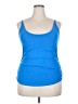 Torrid Blue Tank Top Size 2X Plus (2) - photo 1