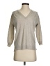 J.Crew 100% Merino Wool Metallic Silver Wool Pullover Sweater Size XS - photo 1