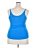 Torrid Blue Tank Top Size 2X Plus (2) - photo 2