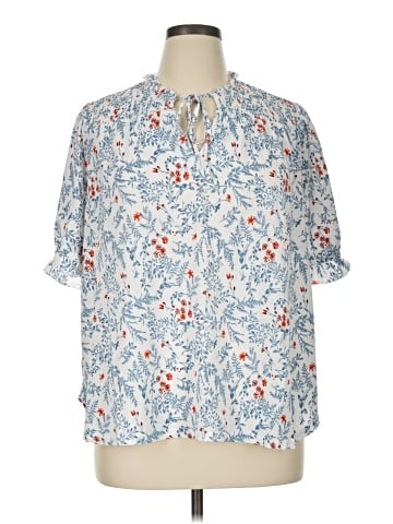 MELLODAY 3/4 Sleeve Blouse (view 1)