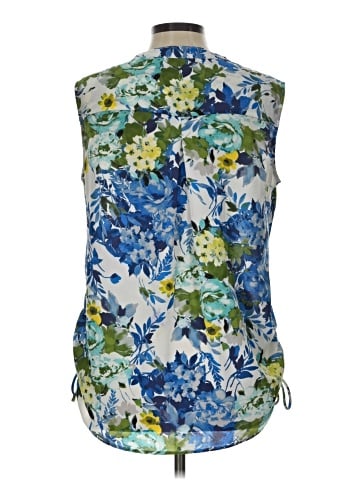 Roz & Ali Sleeveless Blouse (view 2)