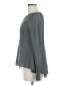 Brunello Cucinelli Metallic Gray Pullover Sweater Size M - photo 5