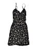 Assorted Brands 100% Polyester Floral Black Casual Dress Size XXS - photo 1