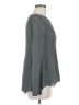 Brunello Cucinelli Metallic Gray Pullover Sweater Size M - photo 4