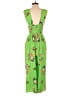 ASOS 100% Polyester Green Jumpsuit Size 4 - photo 2