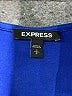 Express Solid Blue Cocktail Dress Size S - photo 4