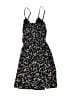 Assorted Brands 100% Polyester Floral Black Casual Dress Size XXS - photo 2
