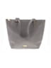Mangano 100% Leather Snake Print Gray Leather Tote One size - photo 1