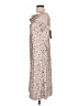 Bebe Print Gray Casual Dress Size L - photo 5