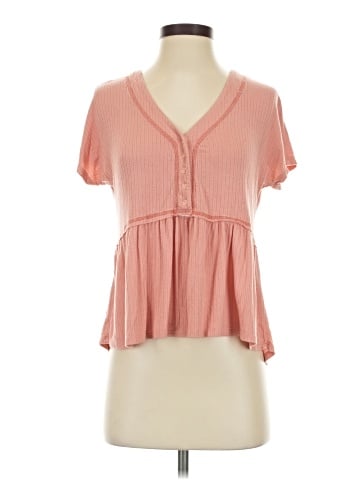 Rewind Short Sleeve Blouse (view 1)