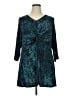 Catherines Teal 3/4 Sleeve Blouse Size 1X - photo 1
