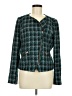 Lucky Brand Tweed Teal Blazer Size M - photo 1