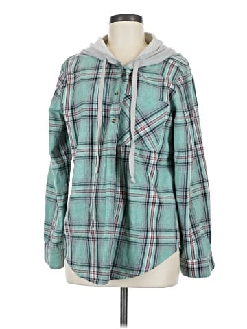 Hem & Thread Long Sleeve Blouse (view 1)