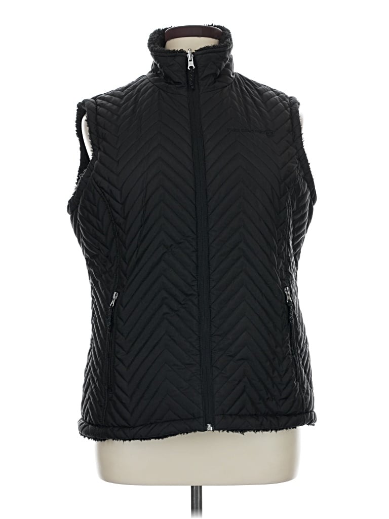 Pre-owned Free Country Vest In Black