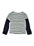 Splendid Stripes Blue Long Sleeve Henley Size 5 - photo 2