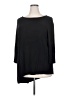 Chico's Black 3/4 Sleeve T-Shirt Size XXL (4) - photo 2