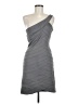 BCBGMAXAZRIA Gray Cocktail Dress Size M - photo 1