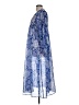 Boden Paisley Blue Cocktail Dress Size 6 - photo 5