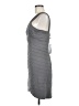 BCBGMAXAZRIA Gray Cocktail Dress Size M - photo 5