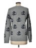 Pol Print Gray Pullover Sweater Size L - photo 2