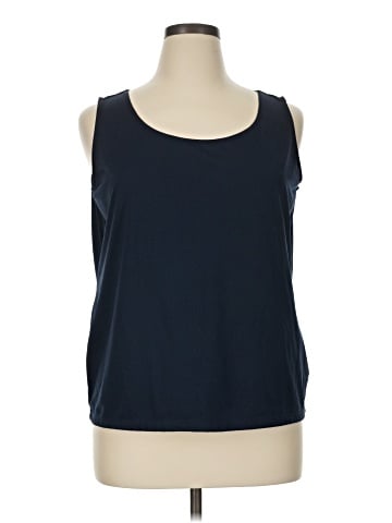 Liz Claiborne Sleeveless T-Shirt (view 1)