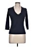 Self Esteem Blue 3/4 Sleeve Top Size L - photo 1