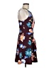 BCX Floral Brown Cocktail Dress Size 9 - photo 4