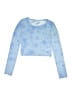 Unbranded 100% Nylon Blue Rash Guard Size S - photo 2