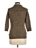 Elementz 100% Acrylic Tweed Brown Turtleneck Sweater Size M (petite) - photo 2