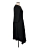 Unbranded Solid Black Casual Dress Size 14 - photo 4