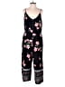 Eyeshadow Floral Black Jumpsuit Size XL - photo 1
