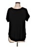 Matty M Black Short Sleeve Top Size L - photo 1