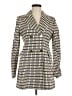 Tory Burch 100% Cotton Houndstooth Ivory Blazer Size 8 - photo 1
