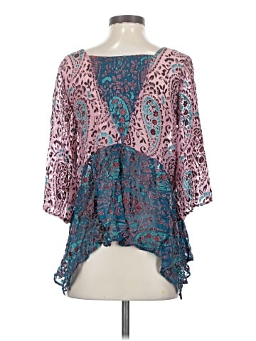 Floreat 3/4 Sleeve Blouse (view 2)