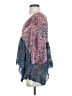 Floreat Blue 3/4 Sleeve Blouse Size S - photo 5